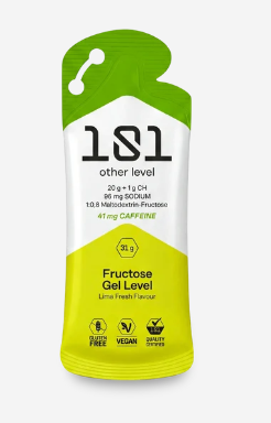 Gel energético  de Lima con cafeína 101 LEVEL 31gr